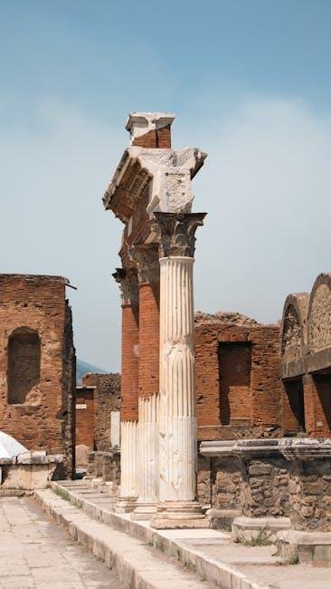 Pompeii archaeological reconstruction