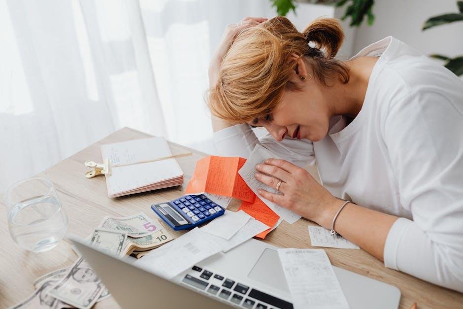 American household financial crisis