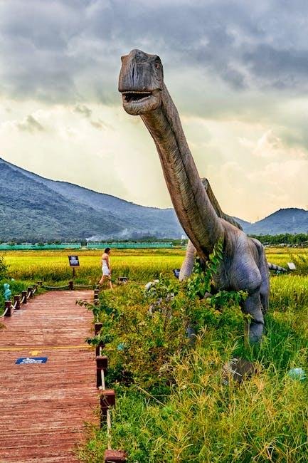 90-foot giant dinosaur Thailand