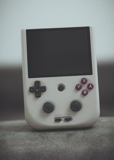 handheld gaming console