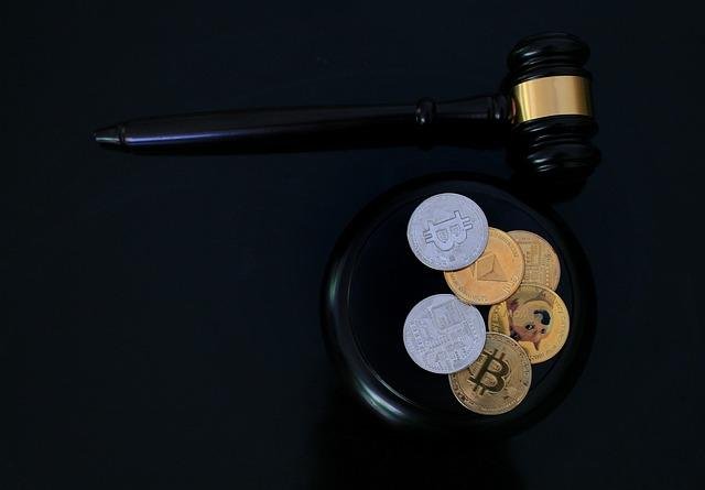 crypto legal gavel